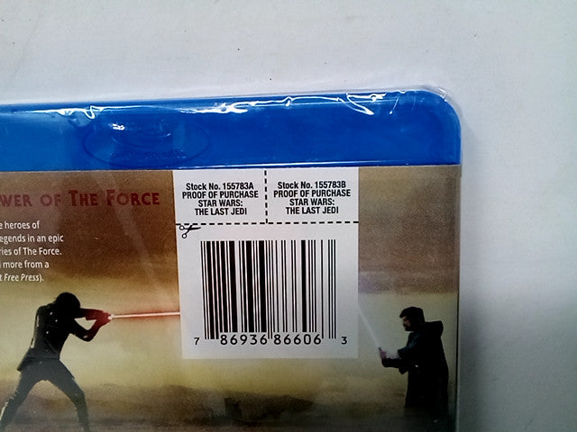 Star Wars: the Last Jedi Blu-ray (DTS Sound; Dubbed; Subtitled)