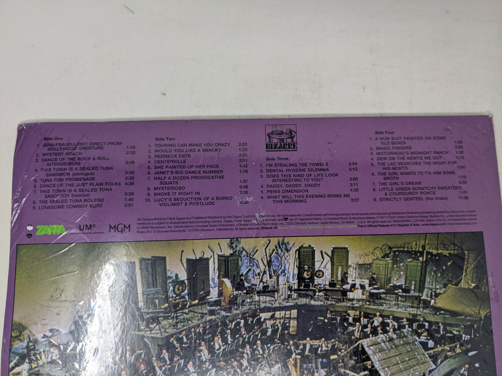 Frank Zappa - 200 Motels - 50th Anniversary 2X LP Red Vinyl