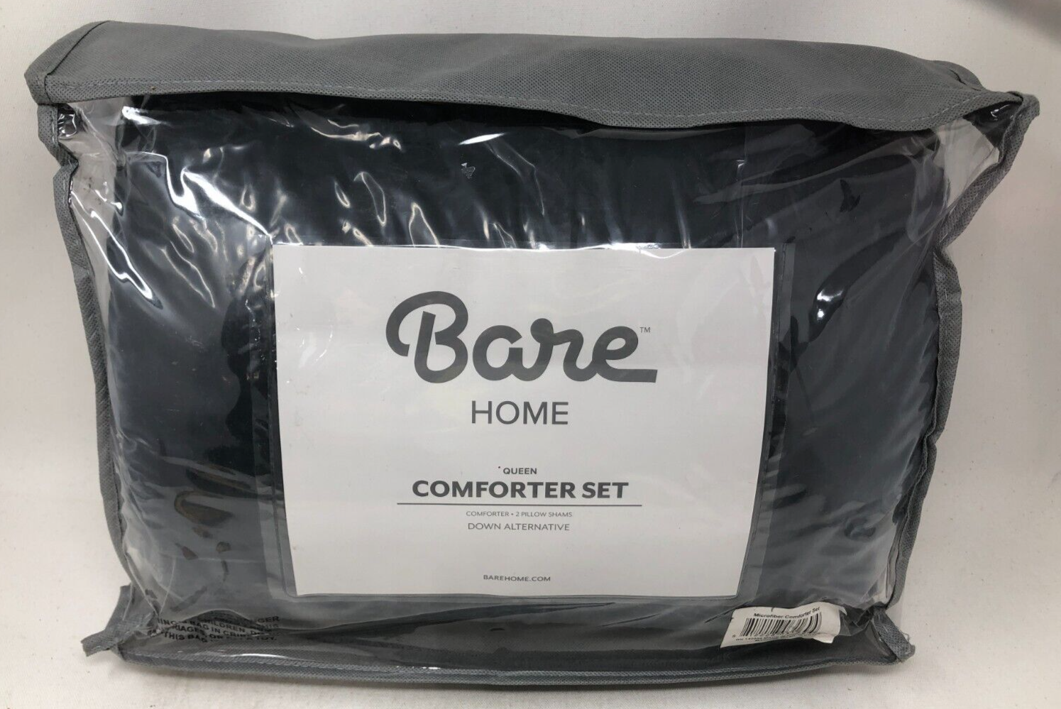 Bare Home Comforter Set - Queen Size - Ultra-Soft - Goose Down Alternative -