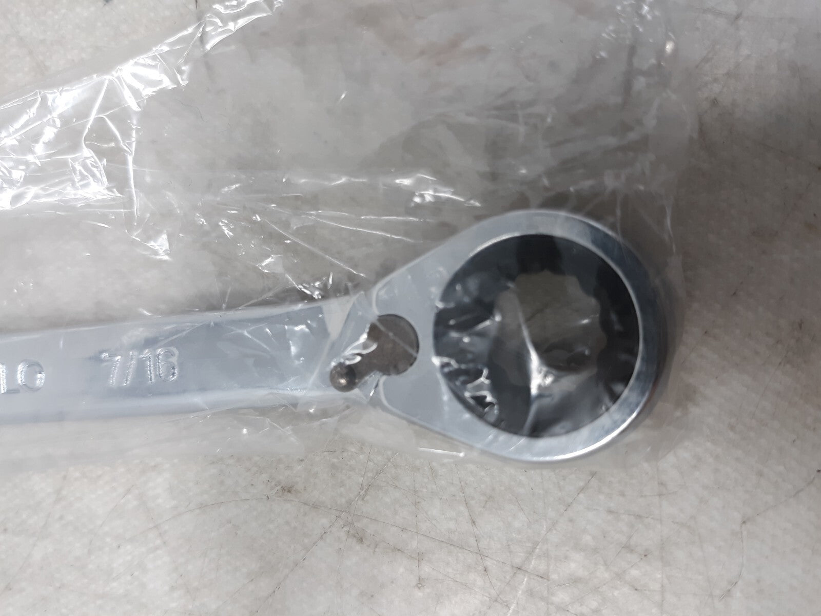 Carlson Airflo 7/16” SAE Ratcheting Combination Wrench 12 Point Chrome Vanadium