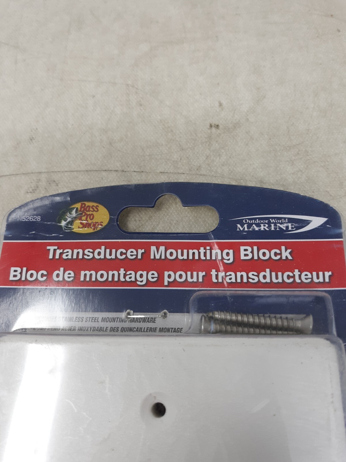 Outdoor World Marine Transducer Mounting Block 52628