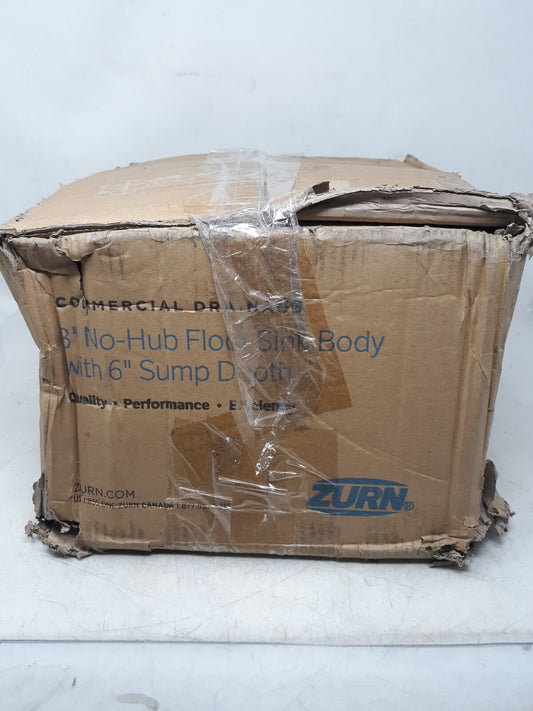 ZURN 12X12X6 3" NH FLR SINK ZFD2375-NH3 / 180465