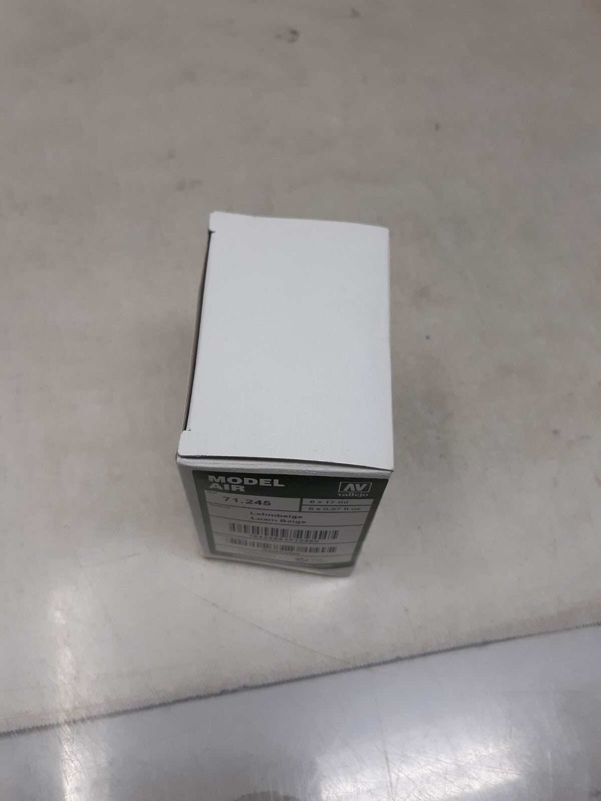 Vallejo Loam Beige 17ml Paint Model Air 71.245, .57 fl oz.  RAL1040. Lot of 6
