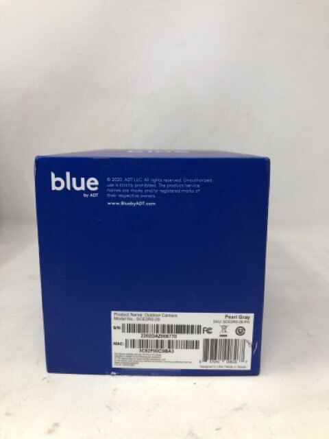 Blue by ADT SCE2R0-29 Outdoor Camera Home Security System Gray