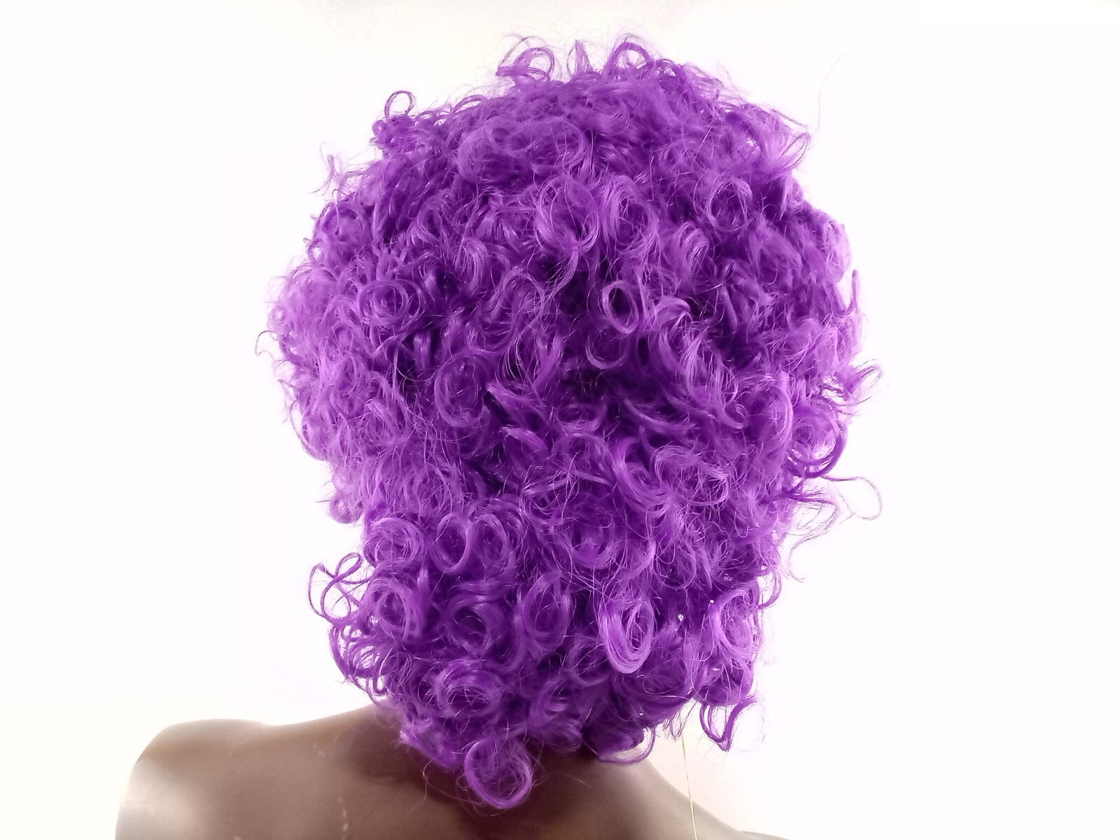 Lacey Costume Wig of New York Collection - Long Curly Clown II Color: KAF Purple