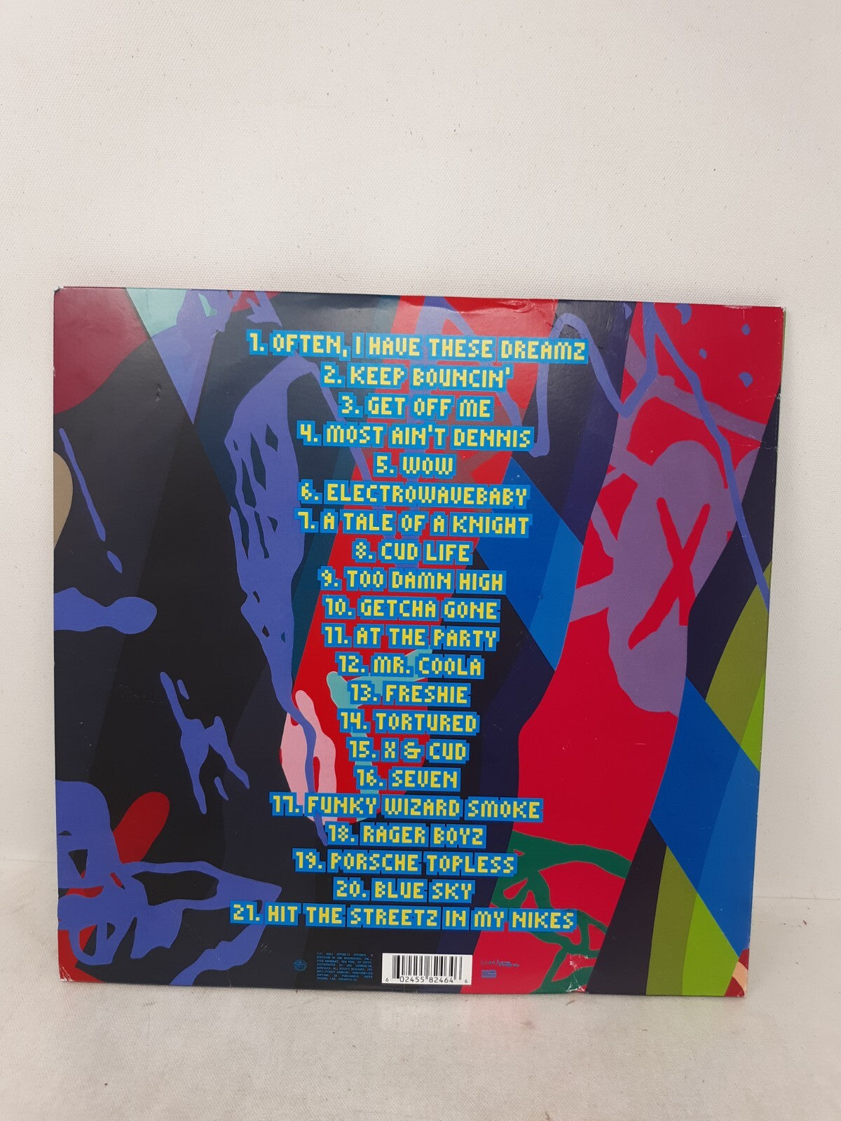 KID CUDI INSANO Translucent Red Vinyl 2LP Record Long Beach