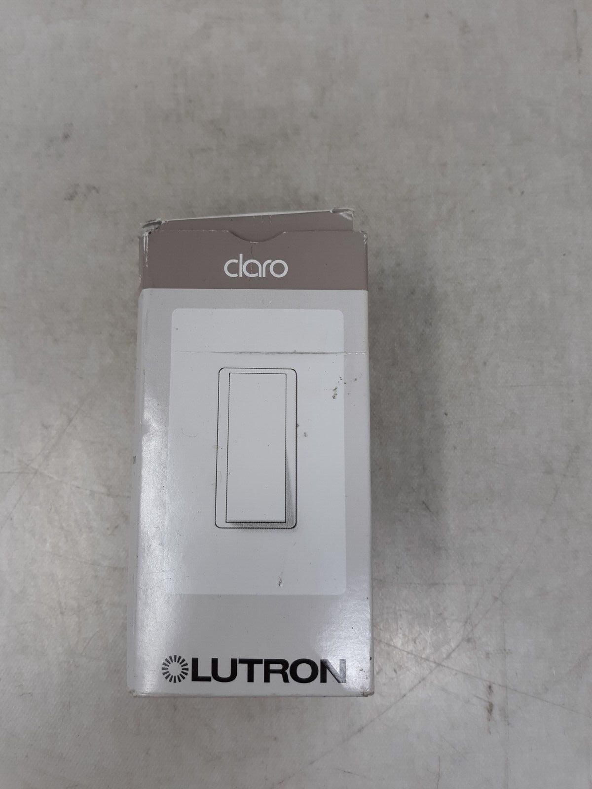CA-1PS-LA- Lutron Claro 15-A General Purpose Switch Single-Pole - Light Almond
