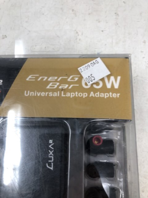 LUXA2 PO-ULA-PC65BK-00 EnerG Bar 45W Universal Laptop AC Power Adapter