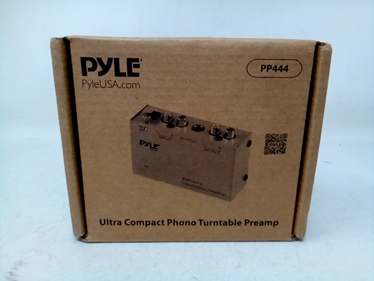 Pyle Ultra Compact Phono Turntable Preamp PP444