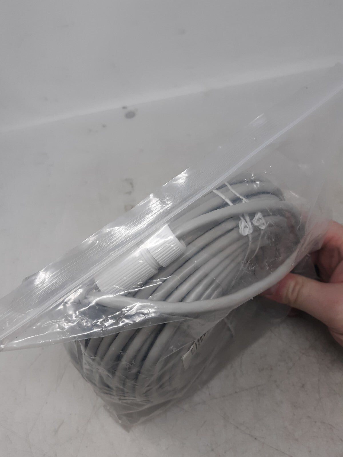 Cat 6 Ethernet Network Cable 100 ft Gray RJ45 LAN Patch Cord High-Speed