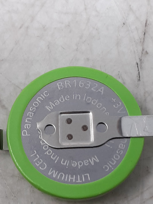1PC New Original Panasonic BR1632A 3V button battery with welding pin 125 ℃