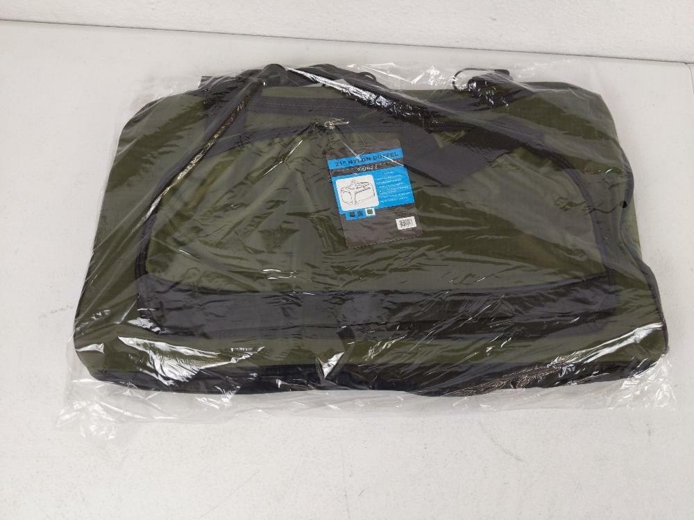 Travel Bags 21" Nylon Duffel - Style#6212 - Olive Green