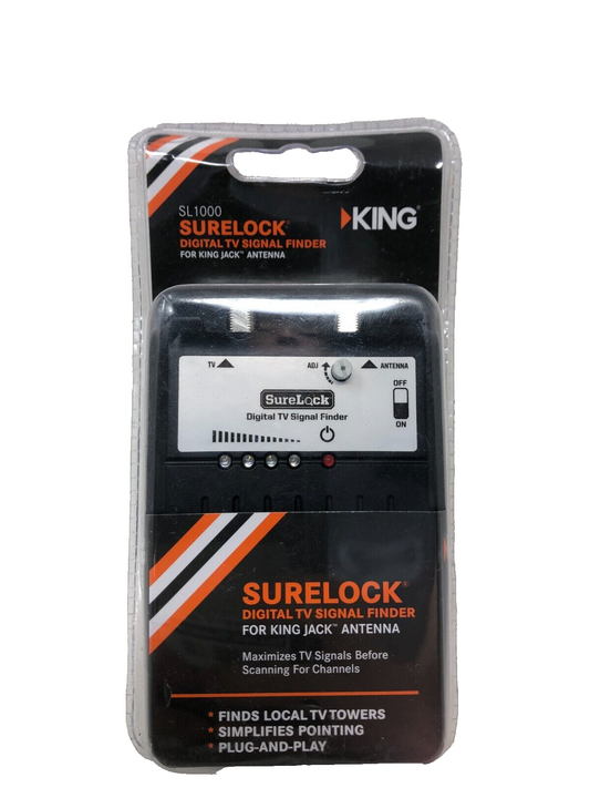King SURELOCK Digital TV Signal Finder SL1000 for King Jack Antenna