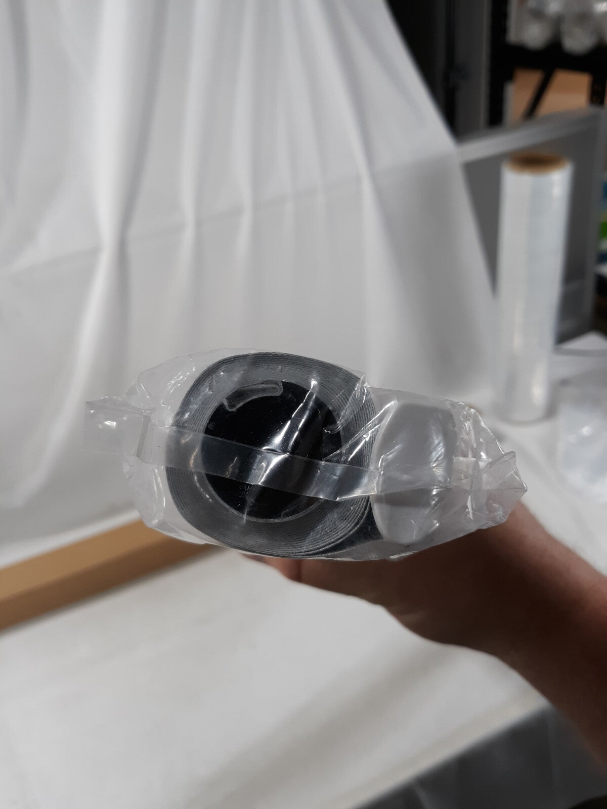 Joydeco 41 x 75 Inch Blackout Window Grey Fabric Blinds and Shades