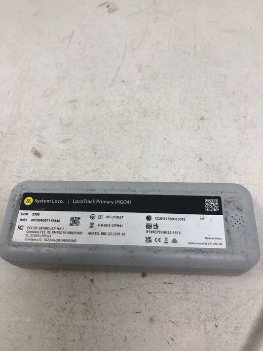 System Loco. LocoTrack Primary HGD4 Shipping Tracker
