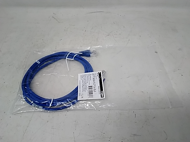 01080 7 Ft. Cat6 Snagless Unshielded UTP Slim Ethernet Network Patch Cable, Blue