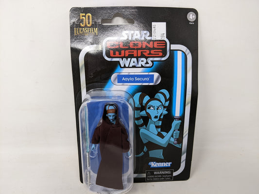 Star War the Clone Wars Aayla Secura Action Figure. - VC217
