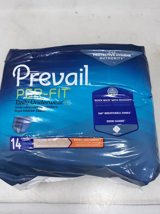 Prevail Disposable Underwear Male X-Large 14 Ct (PFM-514)