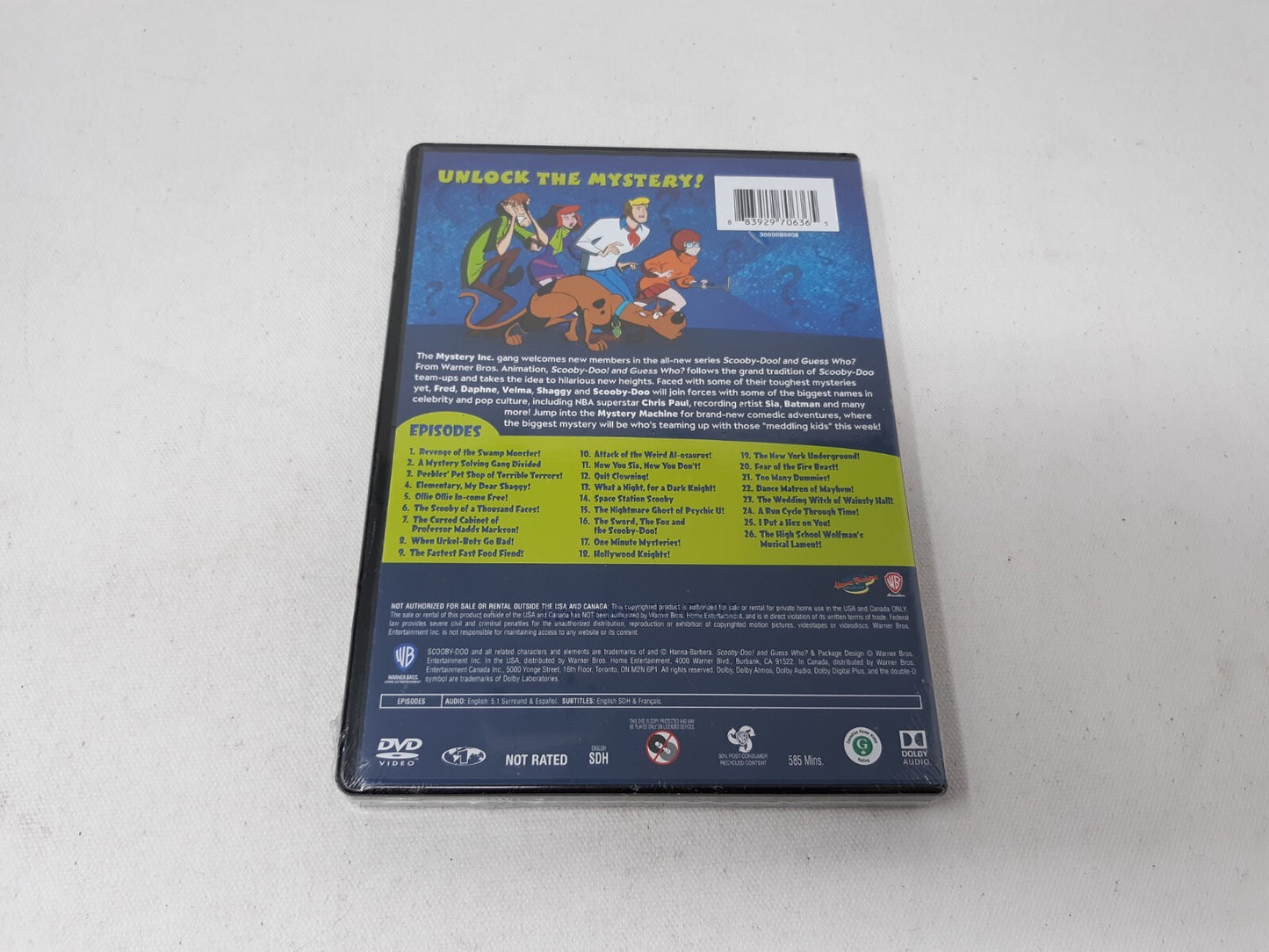 Scooby-Doo! and Guess Who?: The Complete First Season (DVD, 2019)
