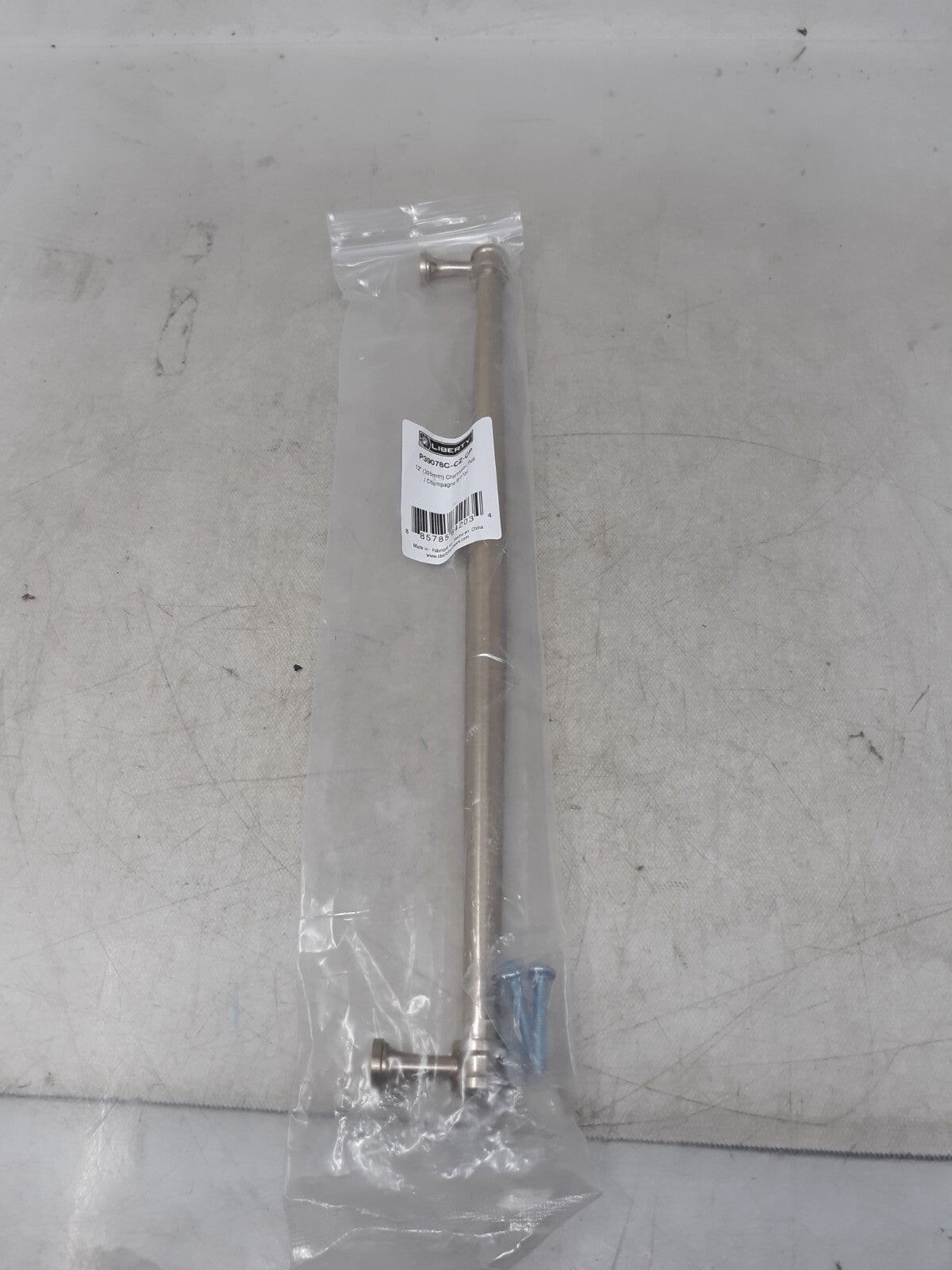 Cabinet Drawer Bar Pull 12 in Durable Sturdy Metal Classic Champagne Bronze