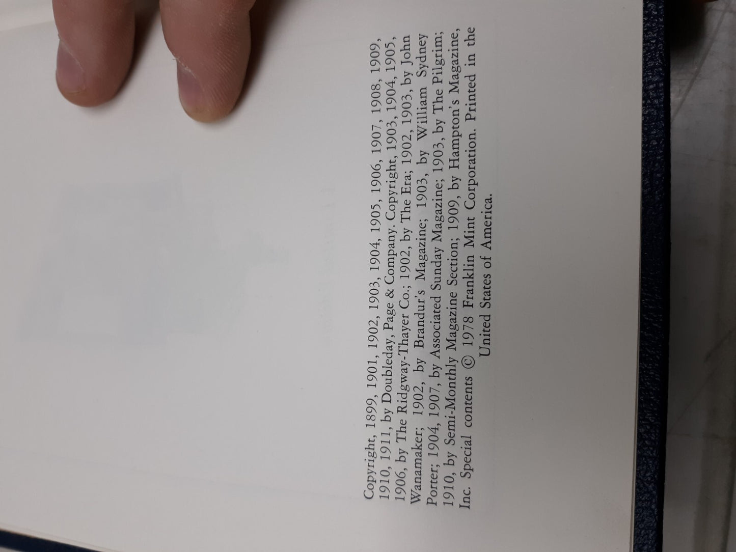 Franklin Library  O'Henry - Selected 45 Stories Collected Stories