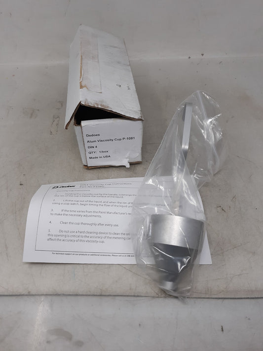 Viscosity Cup Din Aluminum Immersion dedoes din4 p1081   4/6mm gardco