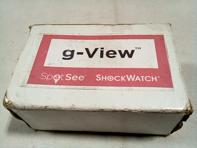 Shockwatch g-View GV25G40HZ02  Impact Recorder