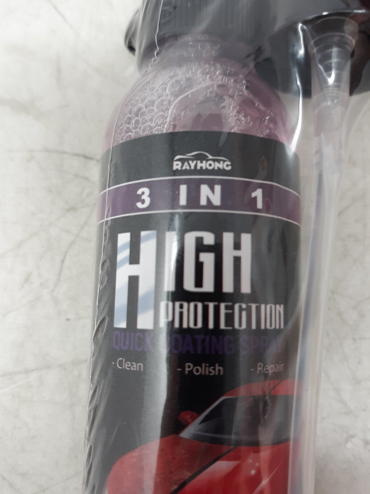 Rayhong 3-in-1 High Protection Quick Coating Spray - Clean Polish Repair 100ml
