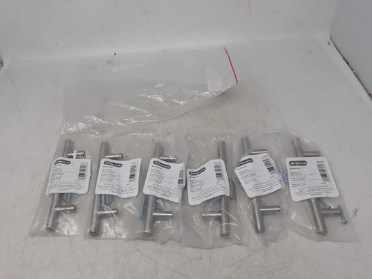 Amerock BP19011SS 96mm Pull Stainless Steel Cabinet Drawer Handle Lot of 6