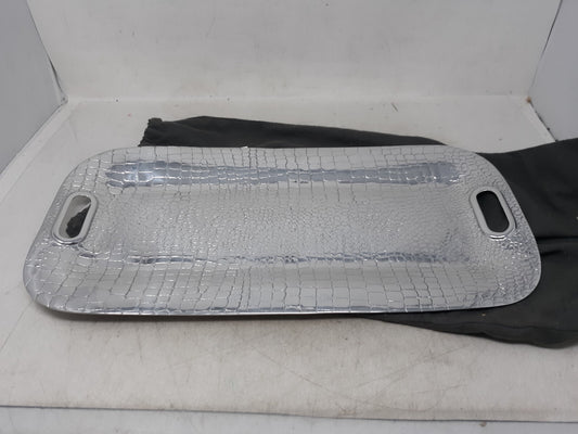 Beatriz Ball Croc Long Rectangular Tray with Handles