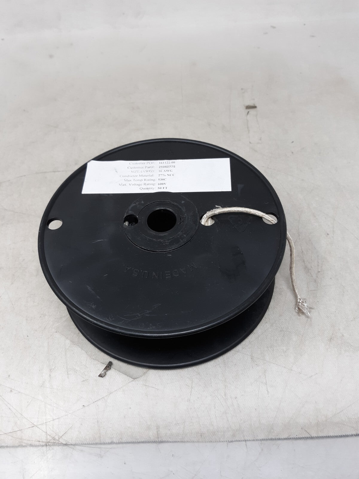 50' PTFE Cable Wire 16 awg Flexible Tinned Copper Stranded