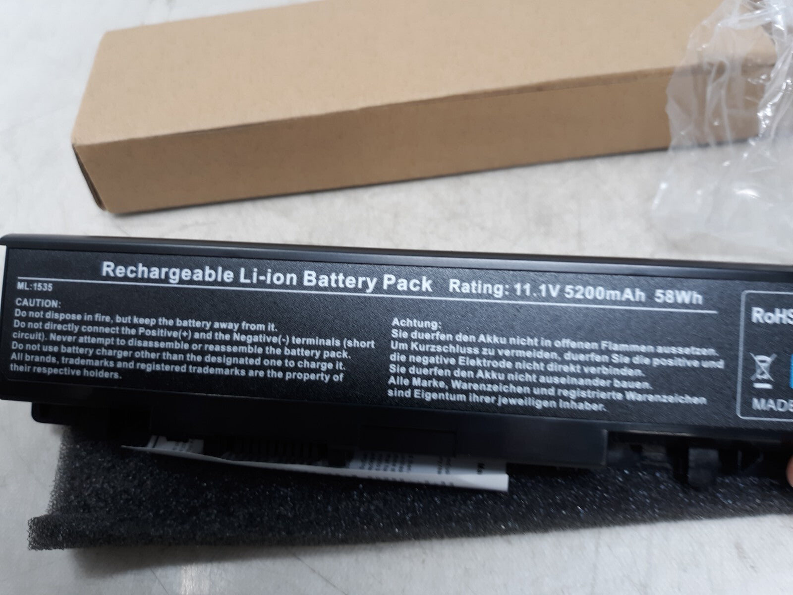 Laptop Battery Compatible with Dell Studio I6 1535