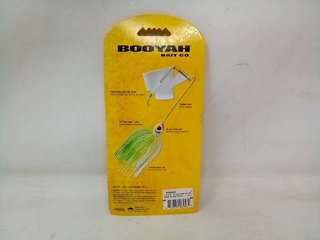 BOOYAH 3/8 Oz Buzz Pearl White & Snow White Shad Fishing Lure
