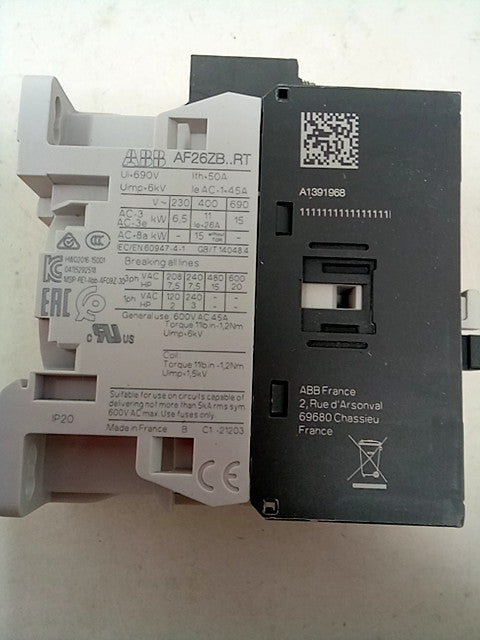 ABB 3 Pole Ring Tongue Terminal
