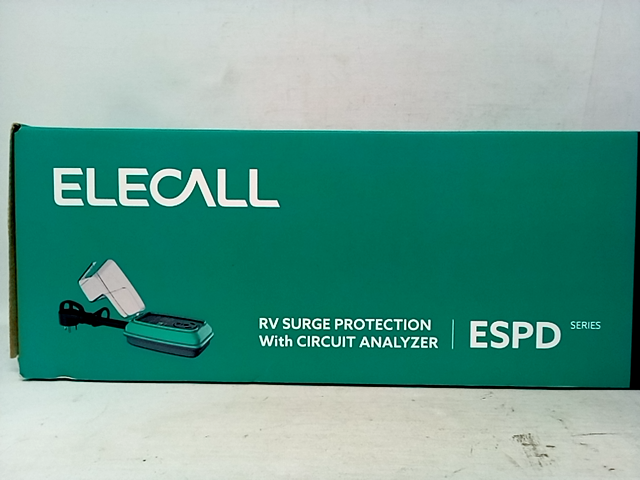 Elecall RV Surge protection with circuit analyzer ESPD Series