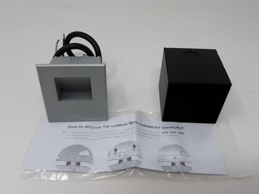 D1GA0334 2W LED Mini Step Light 240V IP655