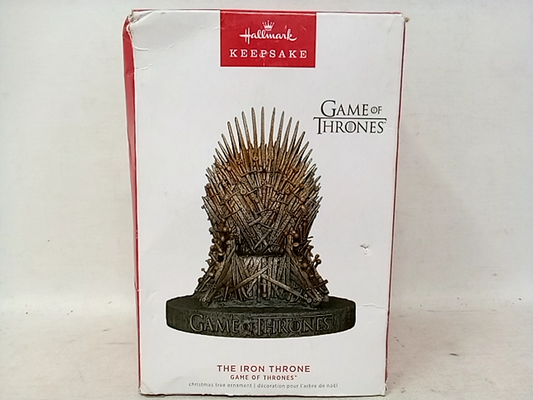 Hallmark Keepsake Ornament (Game of Thrones the Iron Throne Musical) 2022 Christ