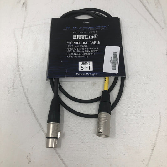 Blueline Microphone Cable 5 ft