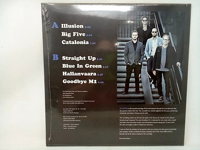 Eero Koivistoinen Quartet - Illusion - Black Vinyl LP - Sealed