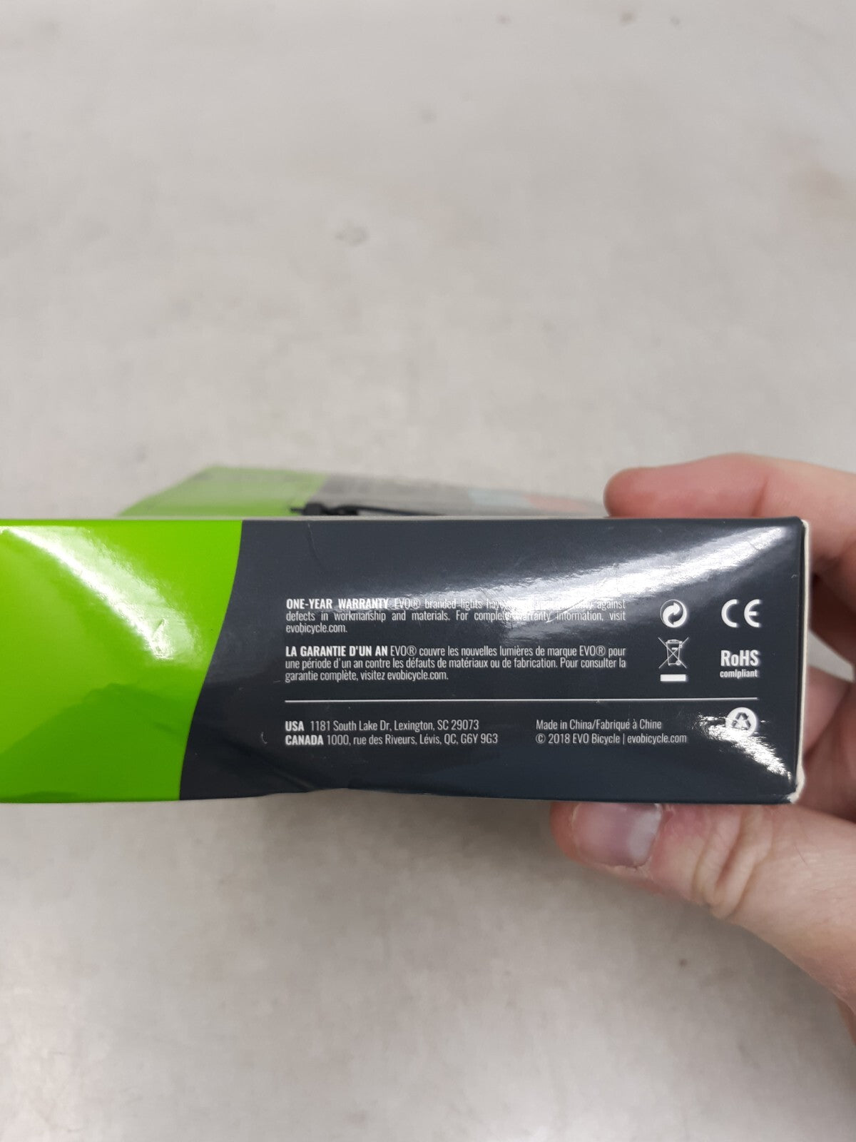 Evo Nitebright 240/100 LED Light Set (front & back)