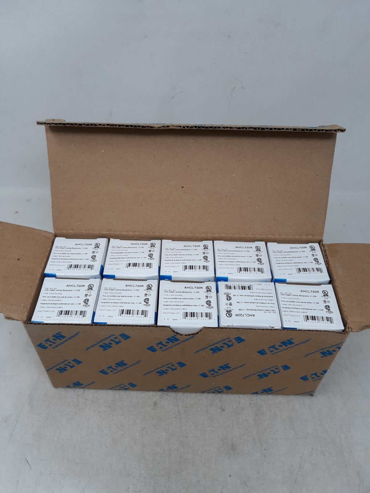 Lot of 10 Eaton Arrow Hart Turn Locking Receptacle Lock Outlet AHCL720R