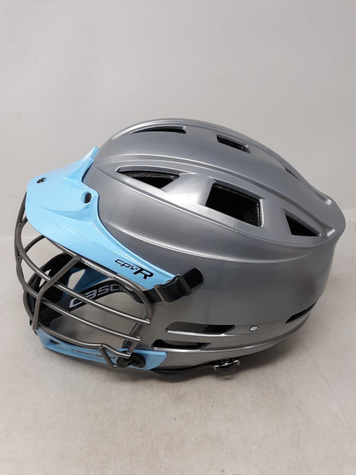 Cascade Lacrosse Helmet CPV-R - SMALL - Grey/Blue