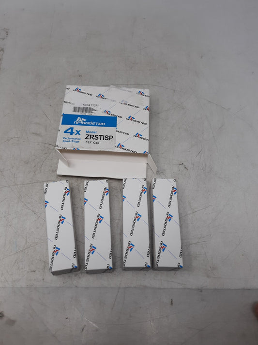 NPBoosted ZRSTISP Performance Spark Plugs Set of 4 0.035” Gap