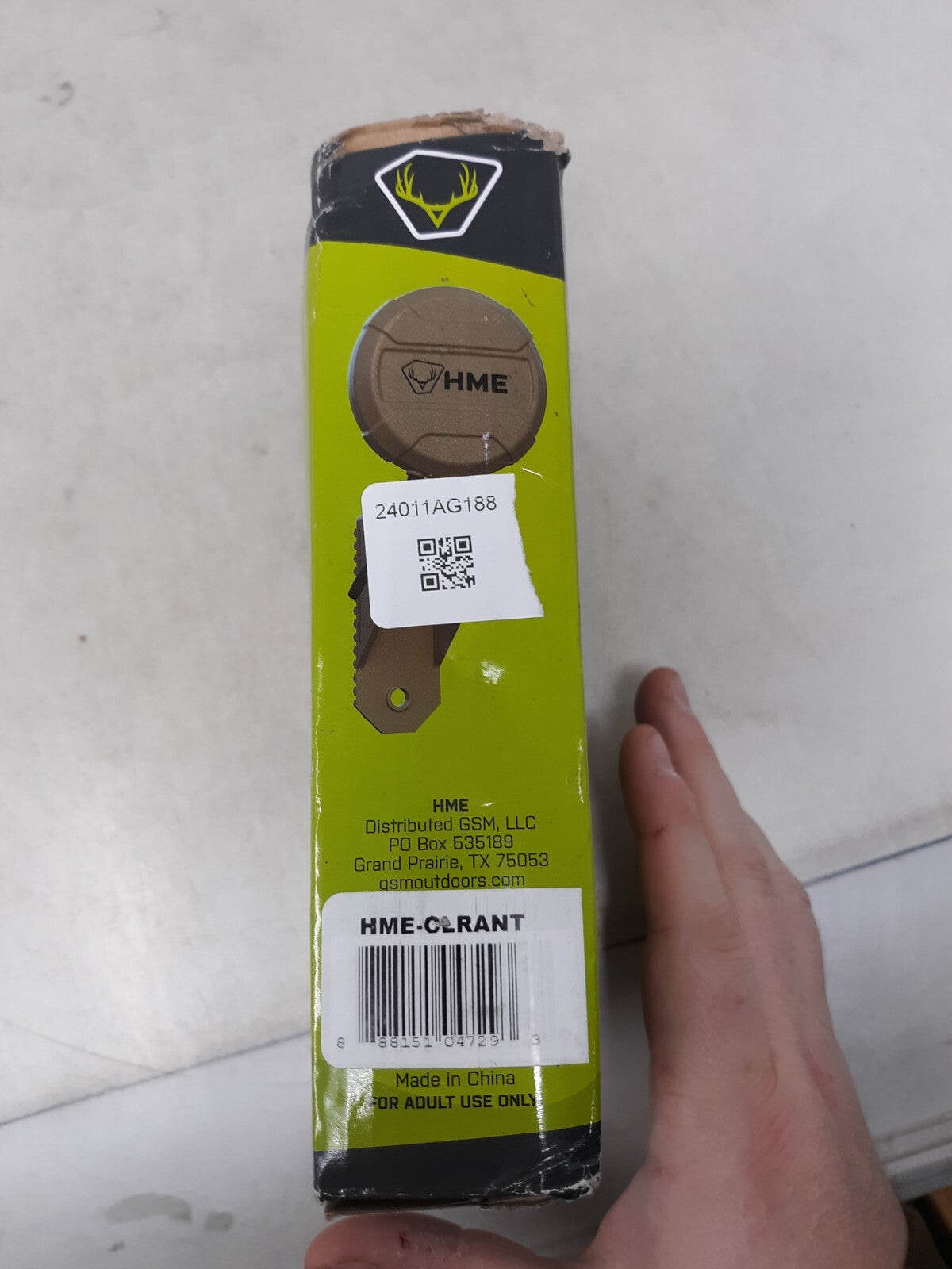 HME External Antenna - Trail Game Camera Signal Booster, Black - HME-CLRANT