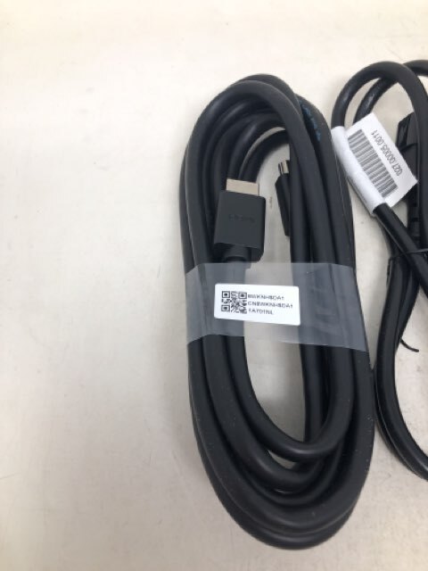 Dell - Power Cords Cable and Remote Assorted Black