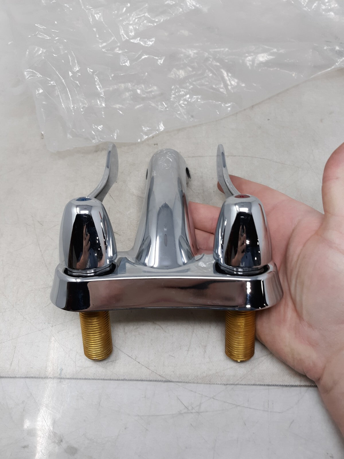 Delta Centerset Bathroom Faucet 2-Handle Chrome