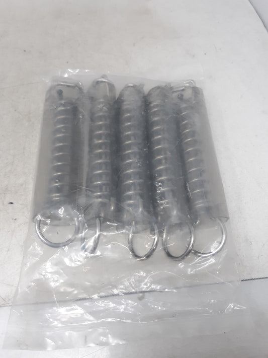5 Pack - 8" Long Swimming Pool Safety Cover Stainless Steel Spring Replacements
