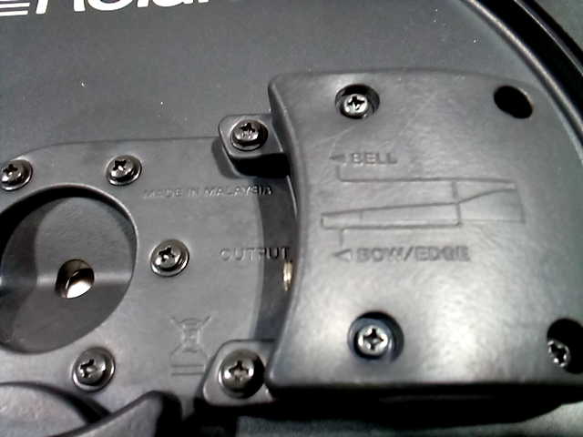 Roland cy-12c Crash Cymbal