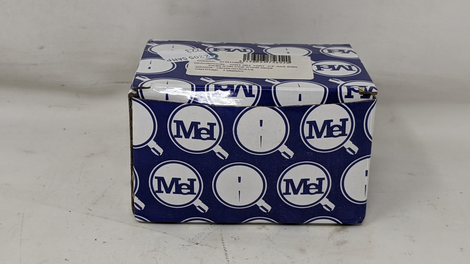 Mei All Stainless Steel Low Pressure Gauge - 1/4in - 0/100mbar - 6123142000