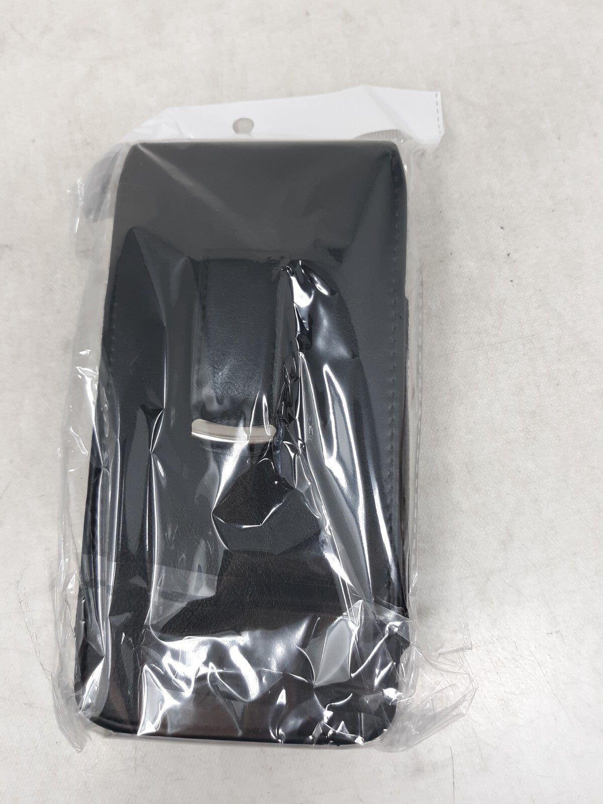 Lot of 2 XL Vertical Leather Holster Carrying Phone Case With Belt Clip Pouch